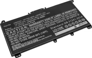 Bateri laptopi CoreParts MBXHP-BA0282, për HP Pavilion 15, e zezë
