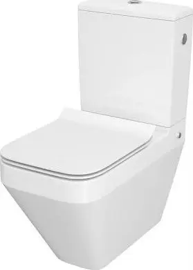 Set kompakt tualeti Cersanit Crea Cleanon 010/020 (K114-022), i bardhë