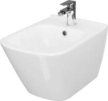 Bidet Cersanit City Square Box, 36 x 51 cm, K35-045, i bardhë