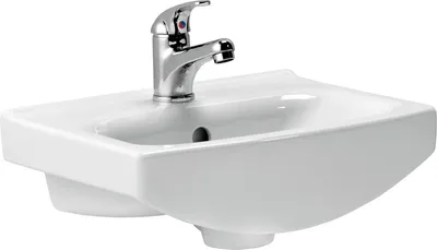 Lavaman Cersanit Cersania , 40 cm, i bardhë - 1