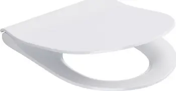 Ule toaleti Cersanit Zen Slim K98-0221, duroplast, mbyllje soft close, e bardhë