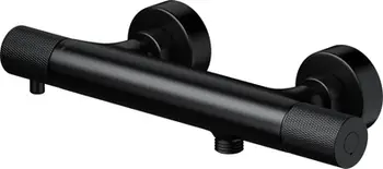 Bateri dushi Cersanit ZEN S951-582, termostatike, montim në mur, e zezë matte