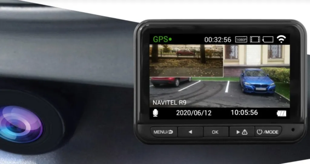 Kamerë për veturë Navitel DVR R9 Dual - 8