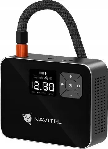 Kompresor ajri për veturë Navitel AIR 15 AL, i zi