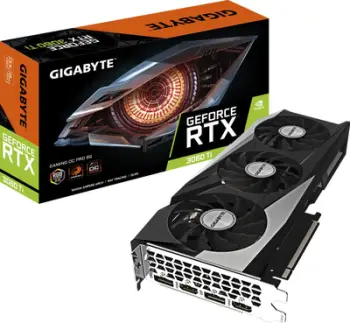 Kartë grafike Gigabyte GeForce RTX 3060Ti Gaming OC Pro, 8GB GDDR6, LHR (GV-N306TGAMINGOC PRO-8GD 3.0)