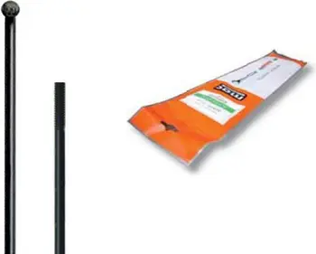 Set boshte për biçikletë MAC14 2.0-2.0-2.0, 258 mm, 72 copë, të zeza