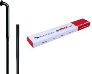Set boshte për për biçikletë Cn Spoke DB454, 272 mm, 144 copë, të zeza - 1
