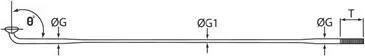 Set boshte për për biçikletë Cn Spoke DB454, 272 mm, 144 copë, të zeza - 2