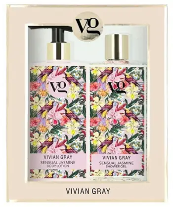 Set Kozmetik Sensual Jasmine (Xhel Dushi & Qumësht Trupi)