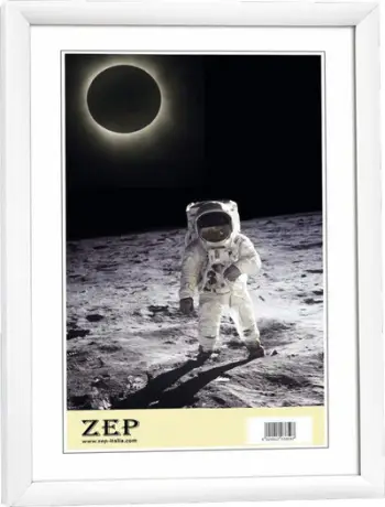 Kornizë plastike për fotografi ZEP (KW5), e bardhë
