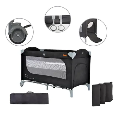 Shtrat portativ Cangaroo Skyglow 2, i zi - 2