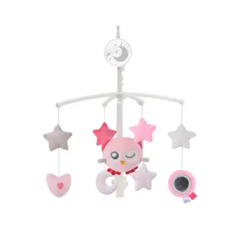 Lodër shtrati për bebe Cangaroo Dreamy, rozë