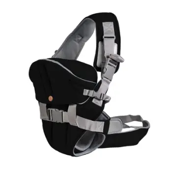 Kangur për bebe Cangaroo Carry Go, 3.6kg+, e zezë/hirtë