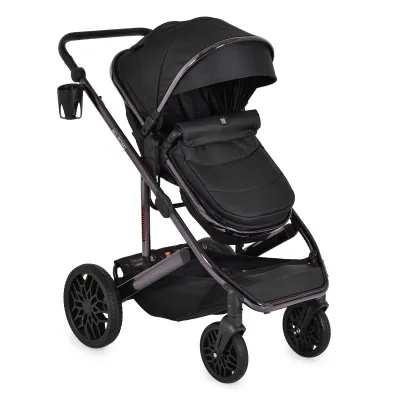 Karroc për bebe Cangaroo ALL ROAD, e zezë - 2