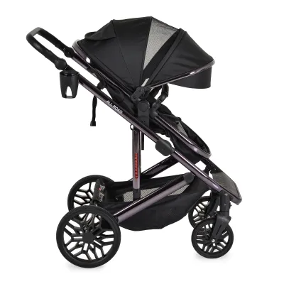 Karroc për bebe Cangaroo ALL ROAD, e zezë - 3