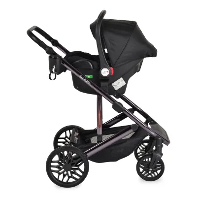 Karroc për bebe Cangaroo ALL ROAD, e zezë - 4
