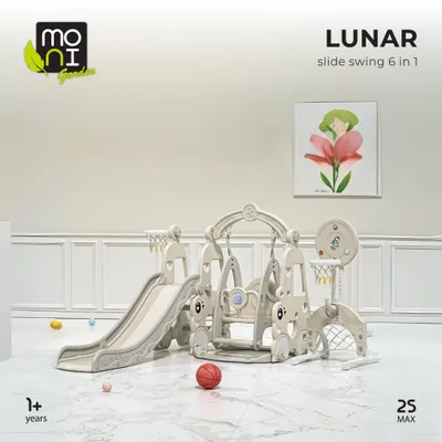 Rrëshqitëse Cangaroo 6 in 1 Lunar, bezhë - 2