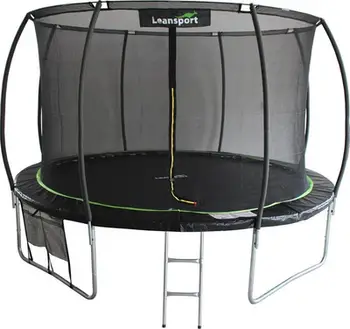 Trampolinë kopshti Lean Sport 8344, 10FT 305cm, rrjetë e brendshme, blu