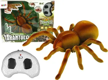 Lodër merimangë me telekomandë Lean Sport Tarantula, infra të kuqe, rrotullim 360°, kafe