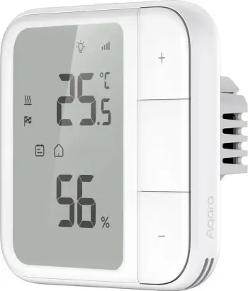 Termostat për ngrohje nën dysheme Aqara W500, i mençur, Thread dhe Zigbee, i bardhë