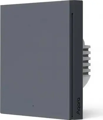 Çelës inteligjent muri Aqara H1 WS-EUK03-G, 1 buton, Zigbee 3.0, gri Space