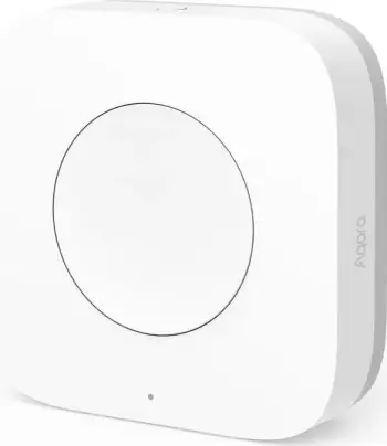 Ndërrues i zgjuar Aqara, i bardhë, kompatibël me Apple HomeKit dhe Samsung SmartThings