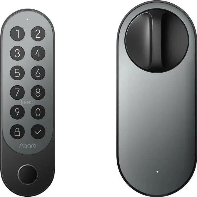 Kyç i mençur Aqara Smart Lock U200, Bluetooth, NFC, Thread, i zi - 2