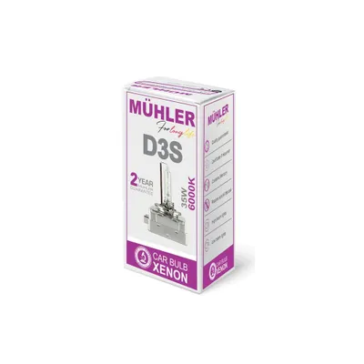 Lampa D3s 6000k Kuti Muhler - 1