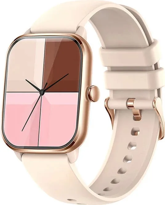 Smartwatch Colmi C61, 1.9" IPS, Bluetooth 5.1, Gold - 5