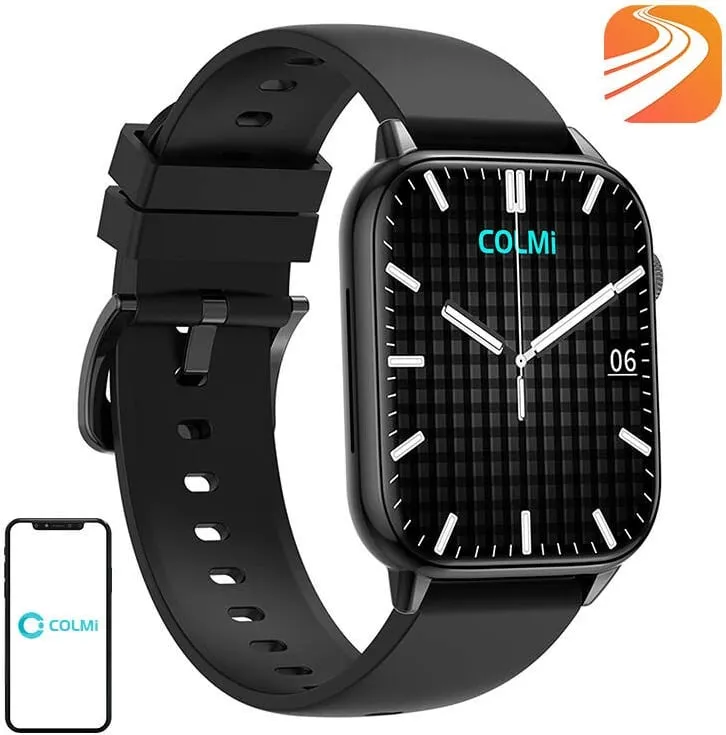 Smartwatch Colmi C61, 1.9" IPS, për Android/iOS, i zi - 1