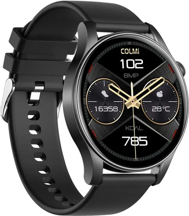 Smartwatch Colmi V73, 1.43" AMOLED, për iOS/Android, i zi - 3
