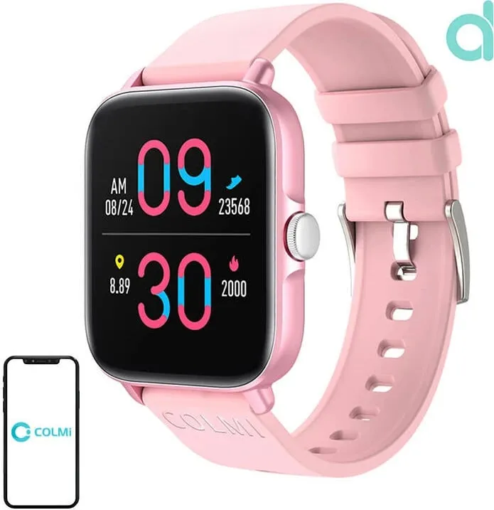 Smartwatch Colmi P28 Plus, 1.69", IP67, Rozë - 1