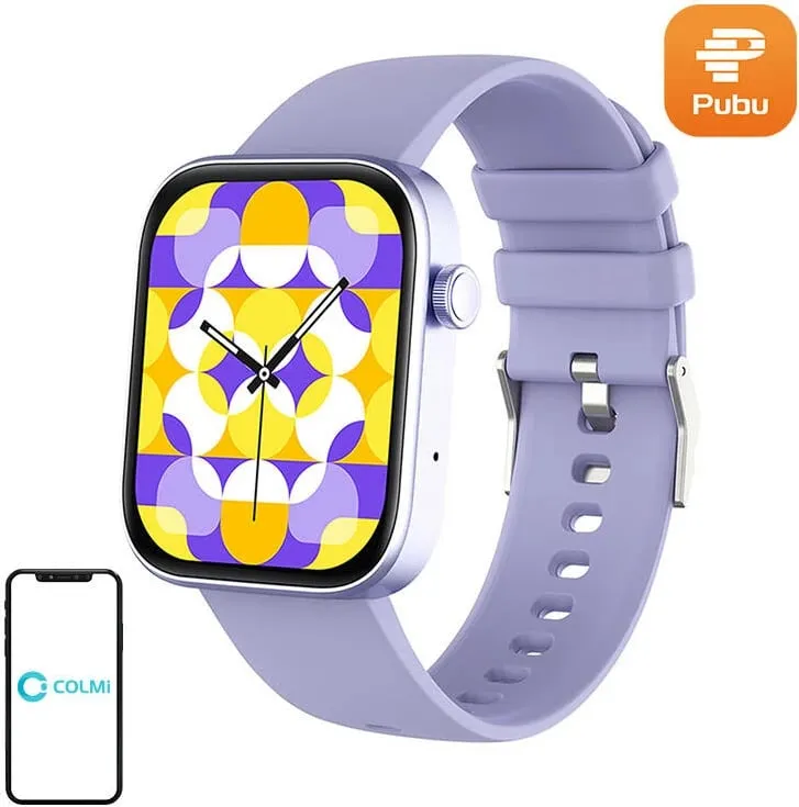 Smartwatch Colmi P71, 1.9" IPS HD, 100+ sport mode, vjollcë - 1