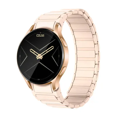 Smartwatch Colmi i28 Ultra me rrip magnetik, 1.43" AMOLED, Gold - 2