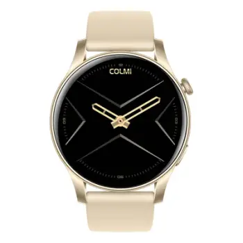 Smartwatch Colmi V73, 1.43" AMOLED, për iOS/Android, Gold