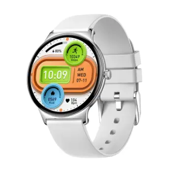 Smartwatch Colmi V89 1.43" AMOLED 466×466 thirrje Bluetooth IP67 Android/iOS argjendtë