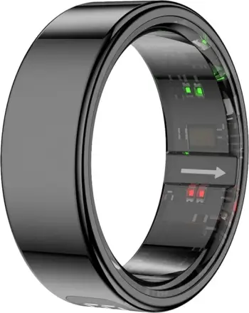 Unazë inteligjente, Colmi, R12, 21.6 mm (madhësia 12), ekran LED, 1ATM, Bluetooth 5.0, e zezë