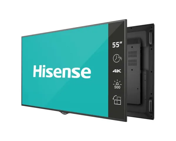 Monitor Hisense 55BM66AE signage, 55", 3840 x 2160, i zi - 1