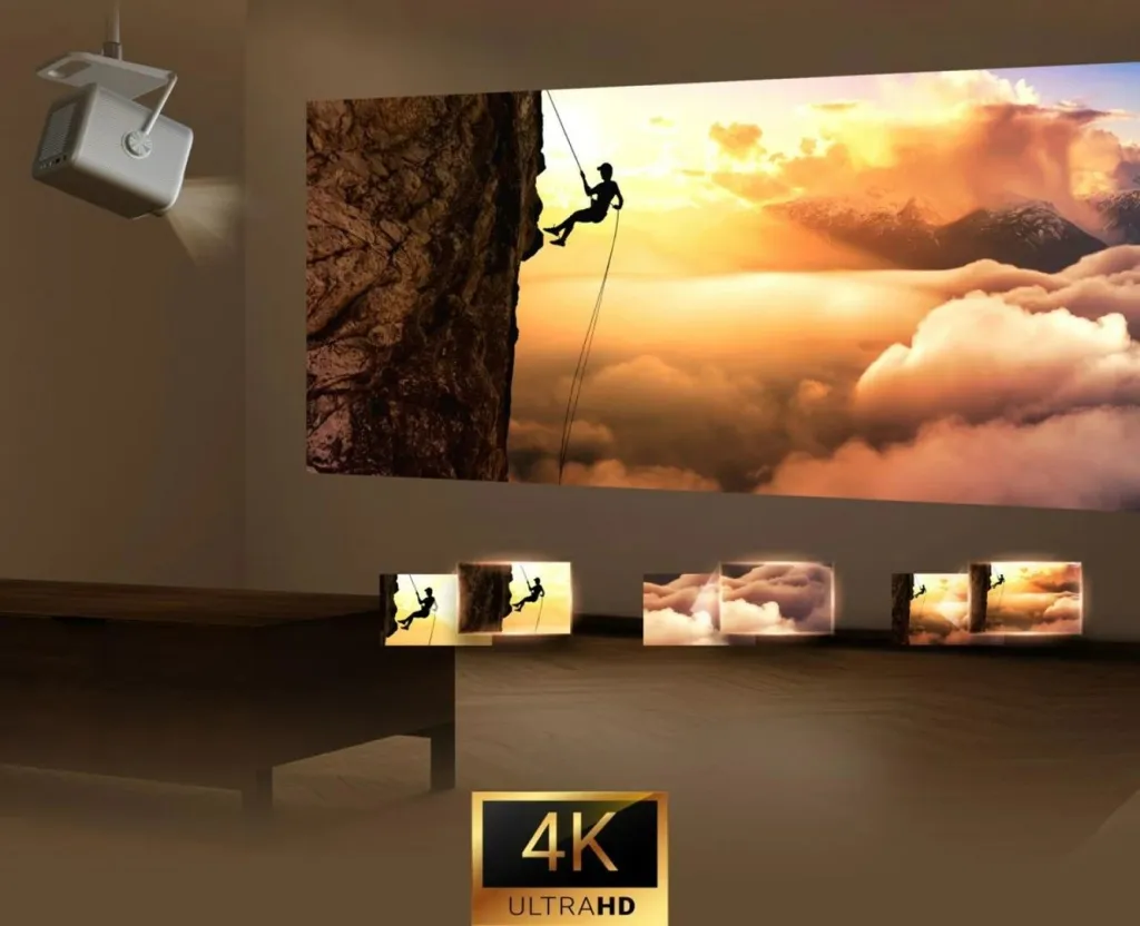 Projektor laser Hisense M2 Pro UHD 4K, gri - 3