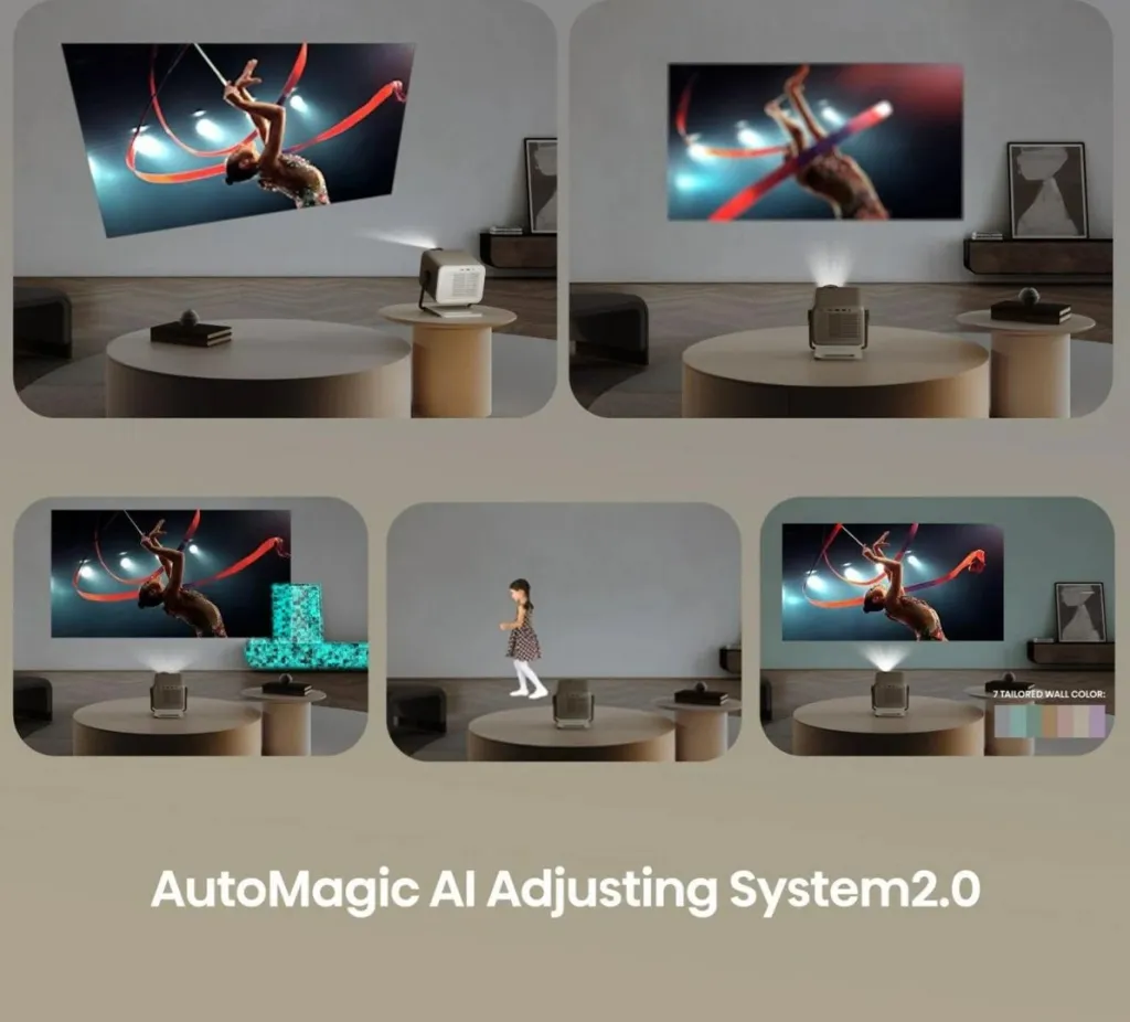 Projektor laser Hisense M2 Pro UHD 4K, gri - 7