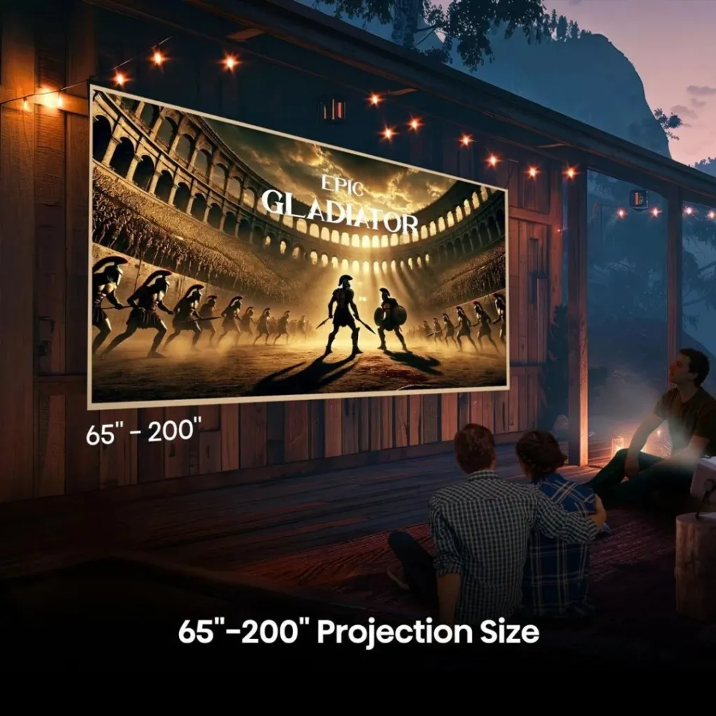 Projektor laser Hisense M2 Pro UHD 4K, gri - 8