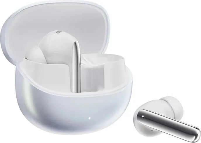 Kufje wireless QCY MeloBuds Pro, ANC 46dB, Hi Res LDAC, të bardha - 4