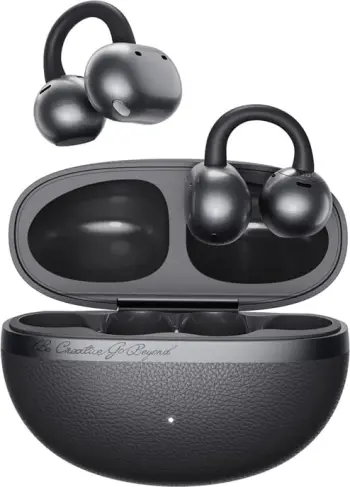 Kufje wireless QCY Crossky C50, Bluetooth 6.0, IPX5, gri