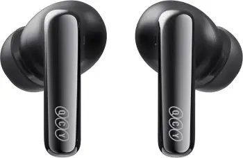 Kufje TWS QCY MeloBuds N70 HT18 ANC LDAC Bluetooth 6.0 deri 50h USB-C karikim pa tela IPX5 të zeza