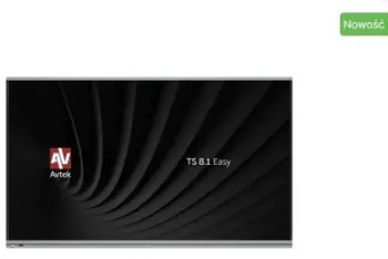 Monitor interaktiv Avtek TS 8.1 Easy 75, 75", 4K, i zi