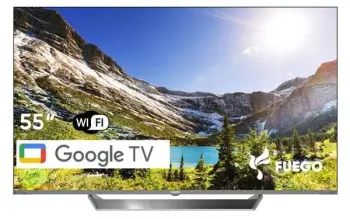 Televizor Fuego 55CH844GTV, QLED, 55", 4K Ultra HD, i hirtë