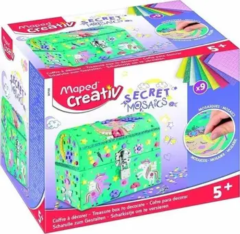 Kuti bizhuterish Maped Mozaika Secret, me ngjitës mozaiku, me dry, shumëngjyrëshe