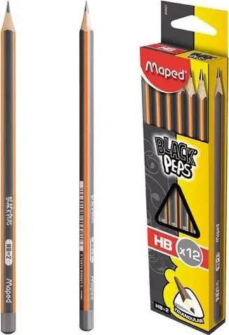 Laps Maped Blackpeps HB, 12 copë