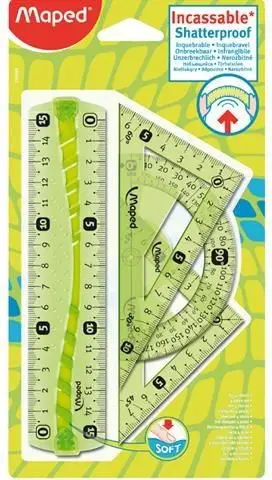 Set vizoresh Maped Flex, 4 copë, 15 cm