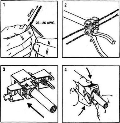 Prizë rrjeti Roline RJ45 Cat6, për kabllo Ethernet, e bardhë - 2